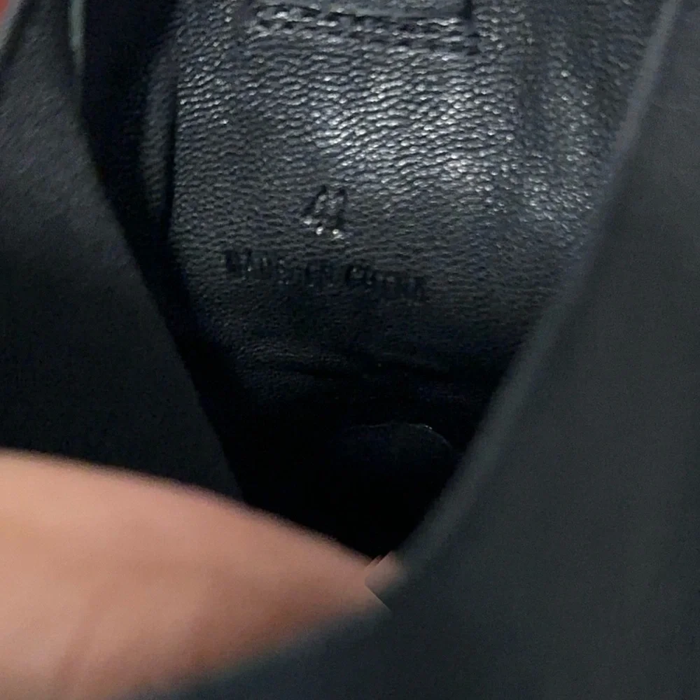 🌹RAG & BONE🌹 Shiloh Mid Leather Chelsea Boot In Black Size: 41 - Picture 12 of 16